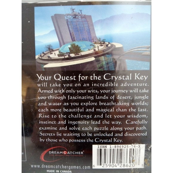 Crystal Key 2 CDs Adventure Quest Vintage Video Game 1999 PC Win 98/95 & Mac - Picture 3 of 8